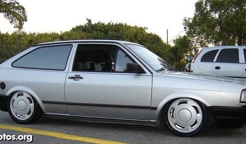 Opala SS antigo vermelho