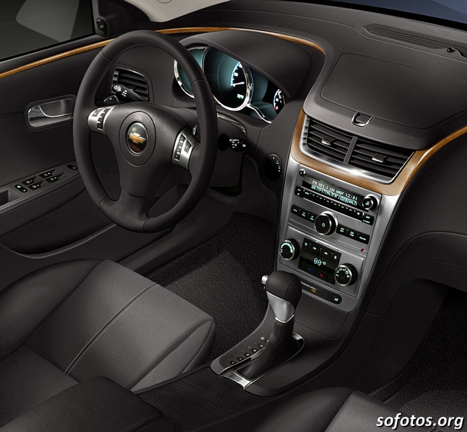 Painel do Chevrolet Malibu 2010
