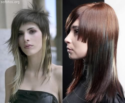 corte de cabelo emo
