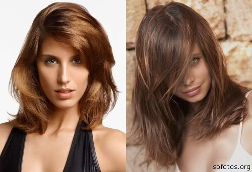 corte de cabelo médios feminino