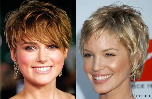 cortes de cabelo curto das celebridades