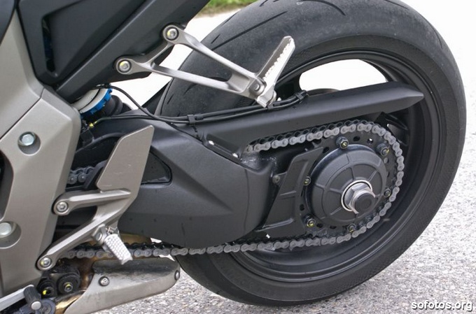 Transmissão da Honda CB 1000R