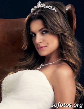 Penteado noiva cabelo solto