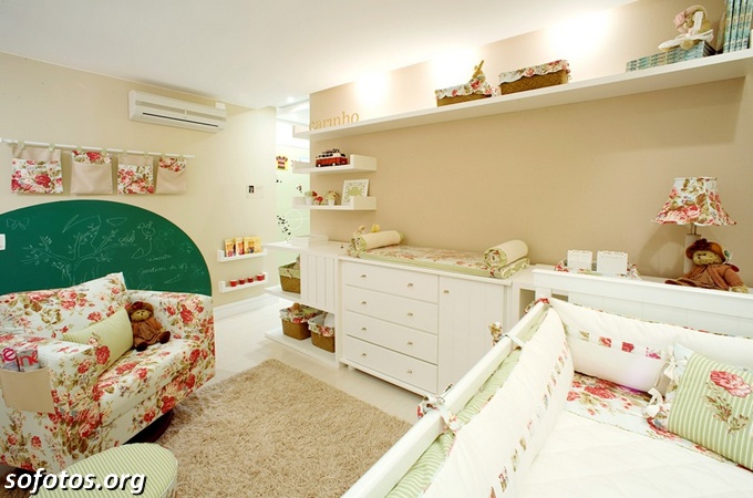decoração de quarto de bebe