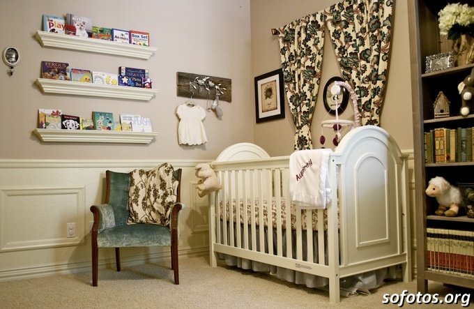 quarto de bebê decorado