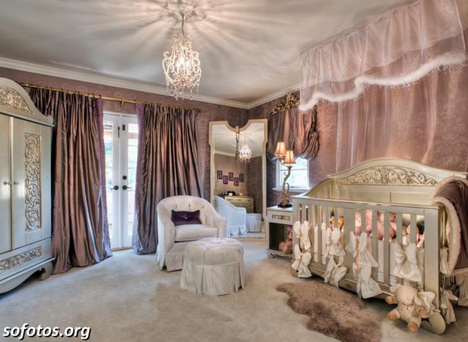 Quarto de bebê luxuoso