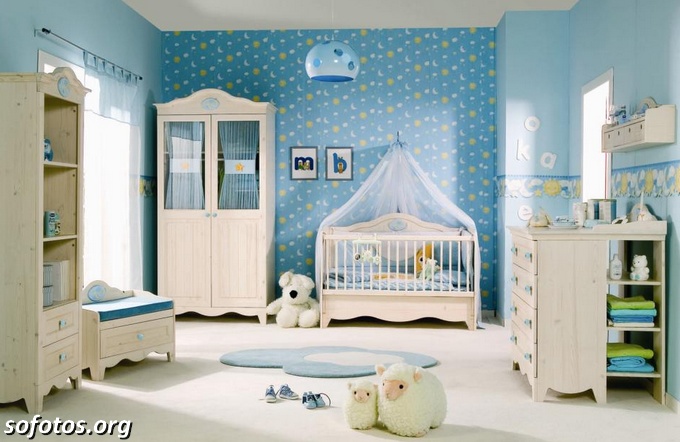 Quarto de bebe masculino