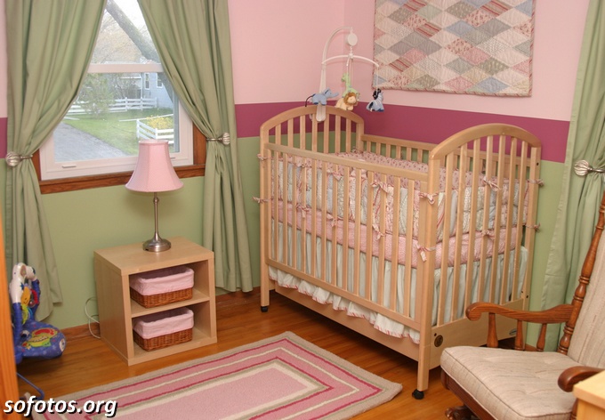 quarto de bebe pequeno