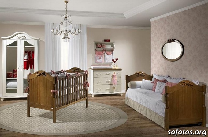 Quarto grande para bebê