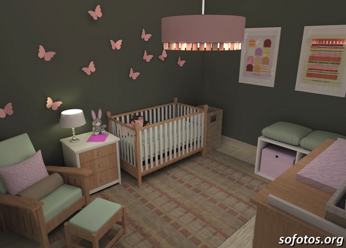 Quartos bebê decorado