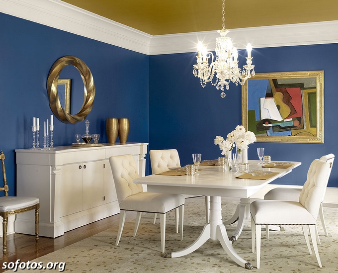Sala de jantar decorada 9