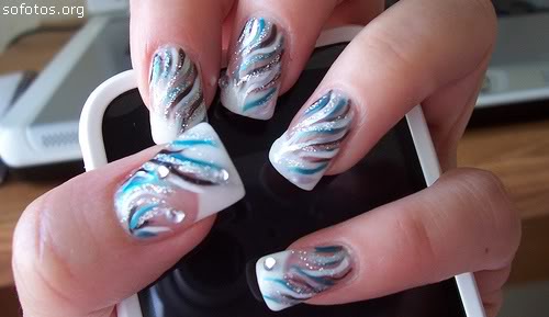 unhas bonitas desenhadas