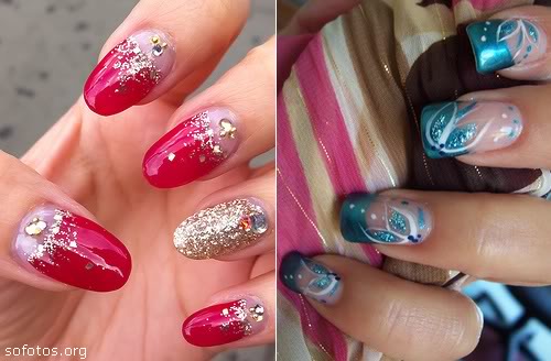 unhas decoradas 2010