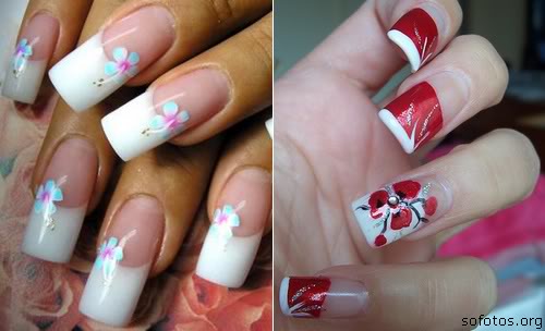 Unhas decoradas grandes