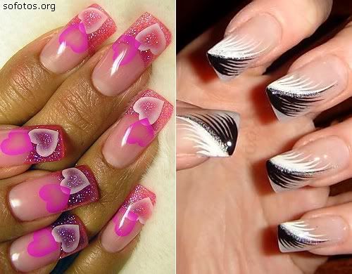 unhas decoradas indianas