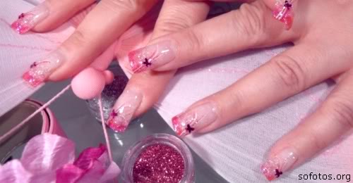 unhas decoradas oriental