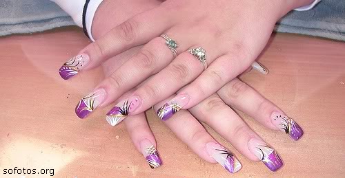 unhas decoradas simples delicadas